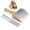 Bamboo Kit 2PCS, variant on Dual-Row Pet Dematting Rake | Helps Reduce Shedding and Remove Matted Fur