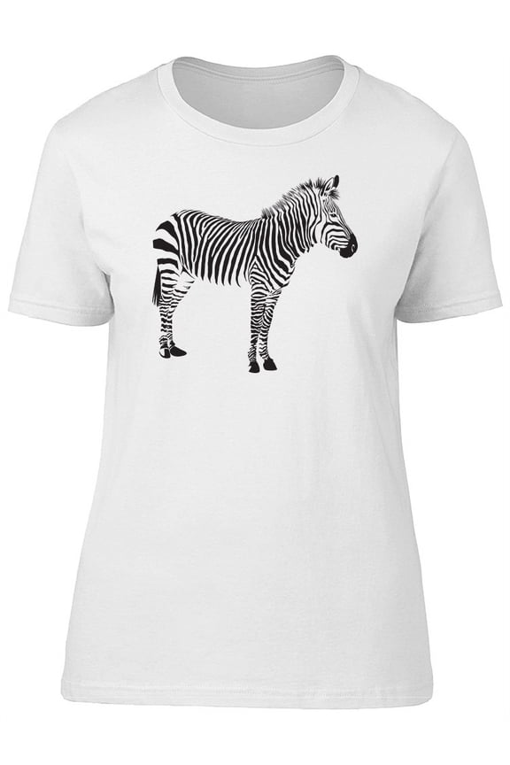 Standing Zebra T-Shirt Men -Image by Shutterstock, Male 4X-Large