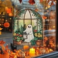 thumbnail image 3 of Halloween Ghost Acrylic Window Hangings, Cute Ghost Greenhouse Suncatcher Ornament, 3 of 7