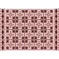 thumbnail image 1 of Ahgly Company Machine Washable Indoor Rectangle Transitional Brown Red Area Rugs, 2' x 5', 1 of 7