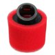 thumbnail image 3 of sweethay Filtro de aire para scooter, moto de cross, motocicleta, codo, cuello, espuma, limpiador de esponja de aire, 35/38/42/45/48mm Accesorios para motos Rojo 45MM sweethay CZ13376-07B, 3 of 5