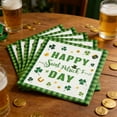 thumbnail image 1 of Tyidzon 24-pack St. Patrick's Day Napkins Green Shamrocks Paper Napkins - Disposable St. Patrick's Day Shamrocks Napkins Perfects For Irish-themed Parties, 1 of 6