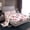 White Pink 01, variant on Feelyou Kawaii Dog Twin Sheet Sets, Romantic Valentines Day Bedding, 3pcs