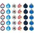 thumbnail image 1 of Miangastore 30 Pcs Ailes de Fléchettes Accessoire Professionnel pour Fléchettes de Sport Extérieur Intérieur, 1 of 9