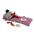 thumbnail image 3 of Paisley Floor Pillow Lounger Cover, Classic Style Motifs with Flowers Like Sun Leafs and Ornamental Shapes, Nap Mat Printed Fabric Case for 5 Pillows, 88" x 36", Multicolor, by Ambesonne, 3 of 5