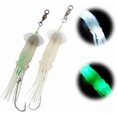 thumbnail image 1 of Xianyou-leurres de Pêche au Calmar, 6 Pouces LED Éclairés 6/0 Hameçons Calmar Jig Rig Halibut Lincod Jig Appâts de Pêche en Profondeur Brillent dans le Noir Mackerel Striper de Thon, 1 of 4