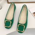 thumbnail image 3 of Women's Flats Comfortable Casual Dressy Shoes Work Flats Office Shoes Pointed Toe Flats Spring Summer Solid Color Flat Shoes, 3 of 9