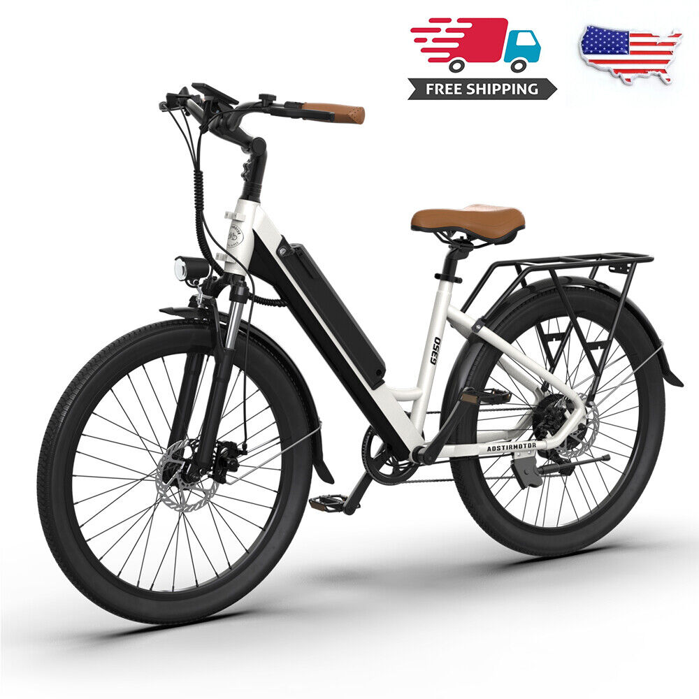 Adult ERide Bike 26" Electric Bike for Adults, 20MPH Electric Mountain