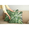thumbnail image 3 of Ambesonne Green Throw Pillow Cover 2 Pack, Tropic Rain Forest and Sky, 24", Green, 3 of 6