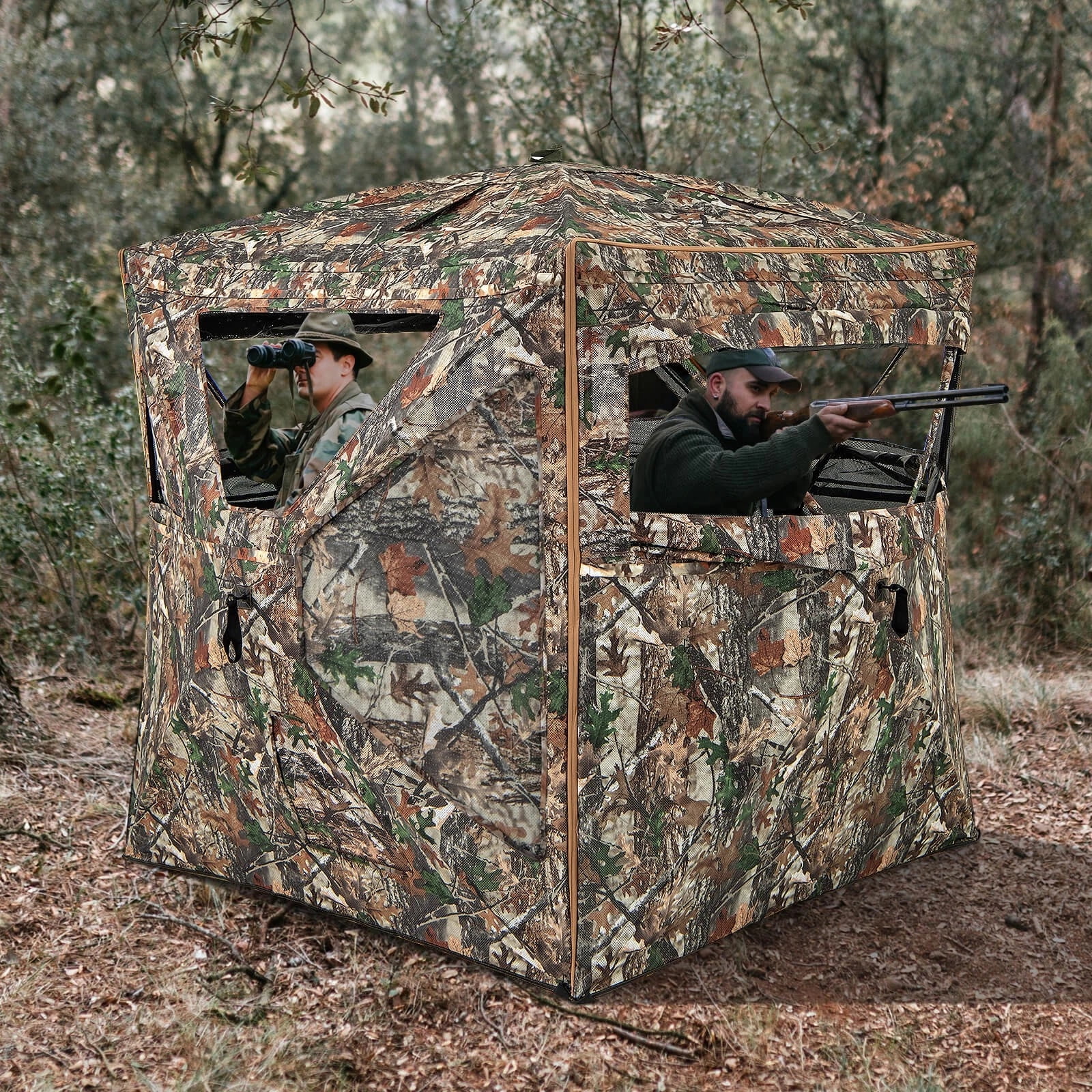 Exdeerjoy 3 in 1 Multifunctional Hunting Blind W/ Skylight Roof Cover Carrying Bag