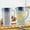 Gray, variant on 3L Plastic Water Pitcher with Lid & Handle - Large Clear Measuring Jug for Iced Tea, Juices, Lemonade - Perfect for Home & Outdoor Parties (9.84x8.27in) Gray