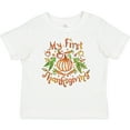 thumbnail image 3 of Inktastic My 1st Thanksgiving Pumpkin Vegetables in Orange and Green Boys or Girls Baby T-Shirt, 3 of 5