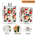 thumbnail image 5 of Yayeee 2 Pack Qtip Holder Bathroom Cotton Swab Canister with Lid Clear Dispenser Set, Strawberry Pattern, 5 of 6