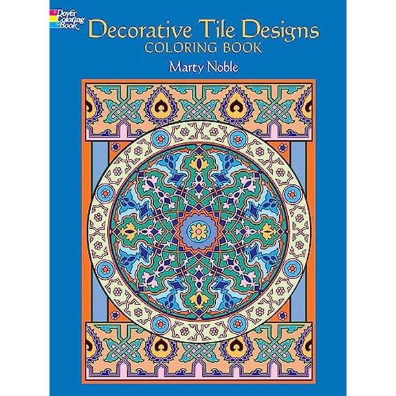 Pre-Owned Decorative Tile Designs Coloring Book (Paperback) 048645195X 9780486451954