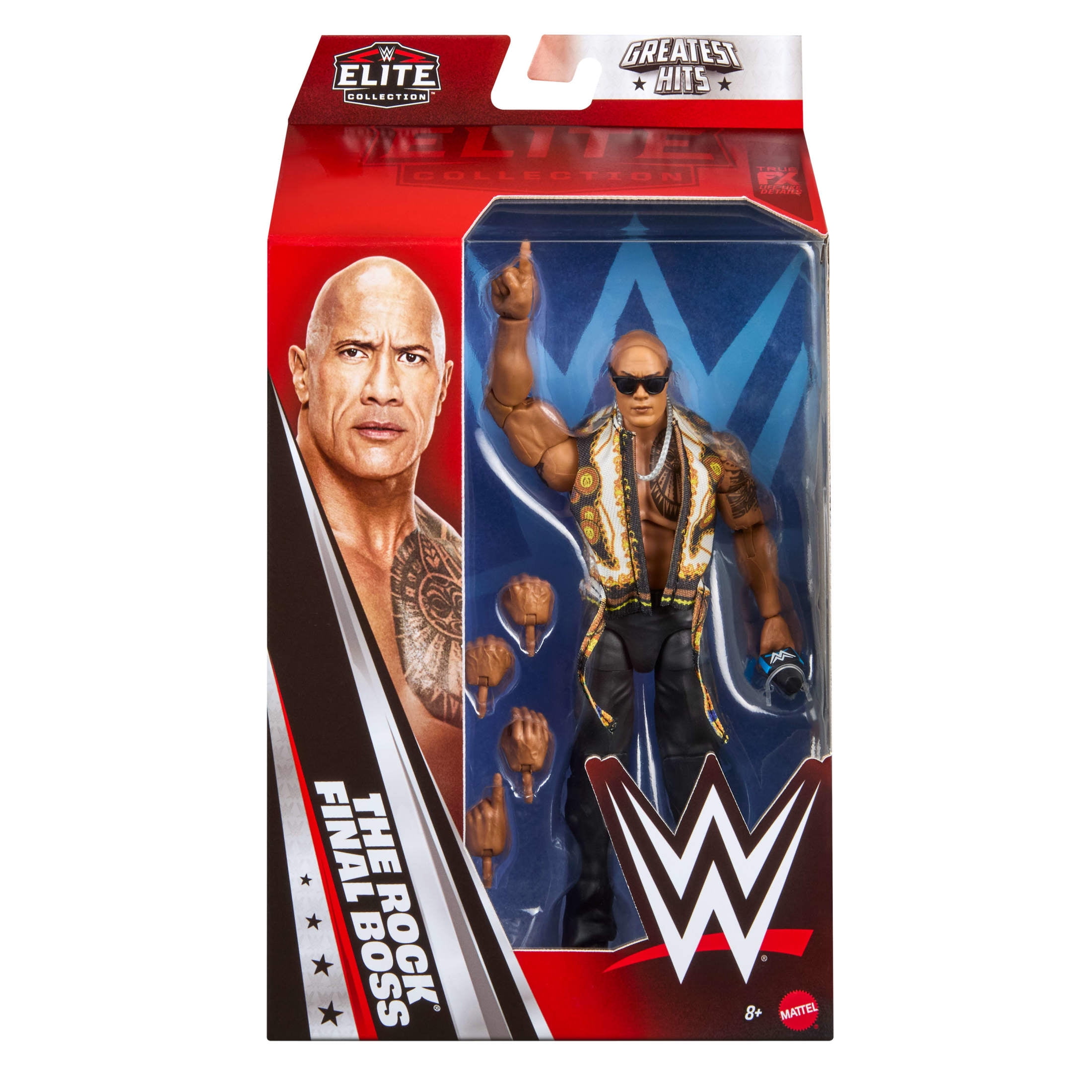 WWE Elite Action Figures, 6-inch Collectible Set with Articulation & Accessories (Styles May Vary)