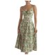 thumbnail image 1 of Vestido sin Mangas para las Mujeres Impreso Medio de la Cintura Dividida Camisola, Vestido de Poliéster Casual para el Uso Diario, de Vacaciones Y de Verano de Primavera, 1 of 4