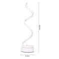 thumbnail image 2 of Lámpara De Mesa Led Espiral Moderna Lámpara De Escritorio Led Curva Regulable Inteligente Diseño Minimalista Contemporáneo Luz Blanca Cálida Lámpara De Modelado Led De Acrílico Minnieouse HA025719-04, 2 of 6
