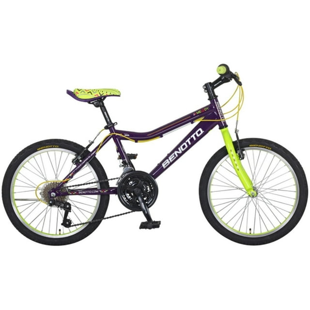 Bicicleta Benotto Montaña Melody R20 21v Niña Sunrace Fren V violeta Benotto Melody