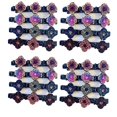 thumbnail image 1 of 16 Pcs Trèfle à Quatre Feuilles Coupe Épingle à Cheveux Pince à Cheveux Trèfle Strass, Pince à Cheveux Tressée avec Strass pour Femmes (16Pcs), 1 of 5