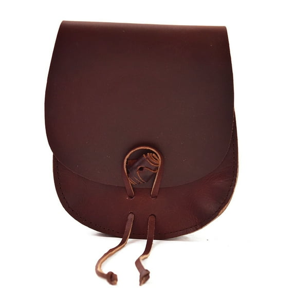 Armory Replicas Silas Medieval Leather Pouch Durable Belt Bag for Reenactments, Fairs & Daily Use