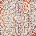 thumbnail image 4 of SAFAVIEH Madison Jayme Vintage Traditional Area Rug, Light Grey/Rust, 6'7" x 6'7" Round, 4 of 5