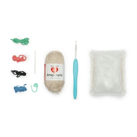 Red Heart Amigurumi Crochet Kit, Lawrence the Llama