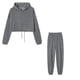 thumbnail image 1 of Ropa de moda para mujer, traje deportivo informal de manga larga, conjunto de cintura de dos piezas, 1 of 4