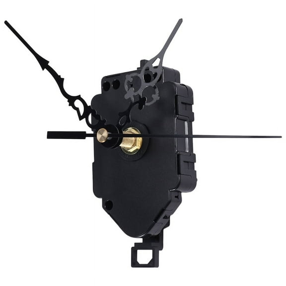 23mm Quartz Pendulum Clock Movement Mechanism with Clock Hands Kits for DIY Clock Repair Parts Repla Black Plastic   aluminum