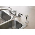 thumbnail image 2 of Moen Adler Chrome Two-Handle Low Arc Kitchen Faucet with Side Sprayer, 2 of 5