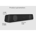 YHJSGKJ Desktop Soundbar 2.0 Channel Computer Speaker With Dynamic
