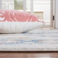 thumbnail image 6 of SAFAVIEH Blair Lailee Traditional Machine Washable Area Rug, 5'3" x 7'6", Beige/Blue, 6 of 13