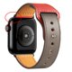 thumbnail image 1 of Correa de cuero para Apple watch Ultra, pulsera de muñeca de 49mm, 44mm, 40mm, 38mm, 42mm, 45/44mm, iWatch series 8, 7, 3, 4, 5, 6, se, 41mm/45mm, 1 of 4