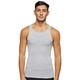 thumbnail image 4 of Hanes Men's ComfortSoft Moisture Wicking Tagless Tank Undershirts-Multipacks, Assorted 2-Pack, Small, 4 of 4