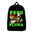thumbnail image 5 of Peso Pluma Pack Students Child Backpack Man/Woman Zipper Bag Zip Backpack School 3D Print Bag Backpack, 5 of 5