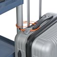thumbnail image 6 of 3 Digit Combination Padlock Steel Security Cable 5Ft Travel Chain Lock, Orange, 6 of 6