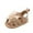 Brown, variant on Xfvqtps Baby Girls Walking Shoes Hollowing Out Flower Butterfly Princess Sweet Soft Sole PU Infant Sandals Summer New Baby Sandals Rubber Sole Non Slip Baby Slippers Toddler Shoes Brown
