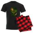 thumbnail image 6 of CafePress - Alien Cosmic Pajamas - Men's Dark Loose Fit Cotton Pajama Set, 6 of 7