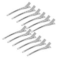 thumbnail image 2 of Pince Bec de Canard, 12 Pcs Pince Bec de Canard Professionnelle Pince à Cheveux Bec de Canard Salon Pince à Cheveux Éprouvée, 2 of 14