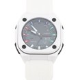 thumbnail image 4 of NFTIGB Digital Sports Watch for Men Women Water Resistant 50m Dual Time Display EL Backlight Stopwatch Alarm TPU Strap Outdoor Wristwatch 1.77 inches / 45 mm Dial White, 4 of 9