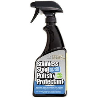  Adam's Stainless Steel Cleaner & Protectant 16oz : Health &  Household