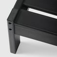thumbnail image 5 of WestinTrends Avalon Outdoor HDPE Deep Seating Modular Armless Patio Chair with Patio Cushions, Black/Beige, 5 of 13