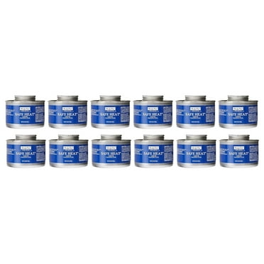 Bakers and Chefs Safe Heat Chafing Fuel, 12-Pack