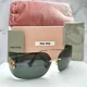 thumbnail image 1 of MIU MIU Sunglasses Gold Rimless Wrap Square MIU MIU Logo Italy w/ Box & Case, 1 of 6