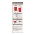 thumbnail image 3 of KISS imPRESS  Press on Nails, Reddy or Not, Red, Short Squoval, 30 Count, 3 of 8