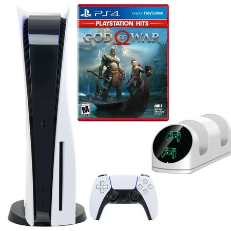 Sony PlayStation 5 Core Console with GOW: Ragnarok and Dual Charging Dock
