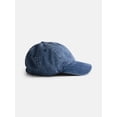 thumbnail image 2 of Scenario Women's Twill Baseball Hat, Medium Denim, 2 of 3