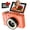 Orange, variant on W&O 4K Digital Camera for Photography with Ring Light, 180° Flip Screen Vlogging Camera, Beauty Mode Point and Shoot Camera for Beginners, Compact Video Camera with SD Card (White)