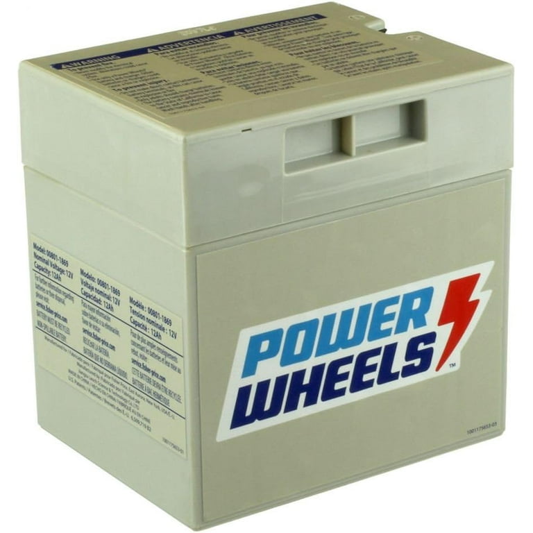 Power Wheels Dune Racer Y6533 12V Rechargeable Battery 00801-0638