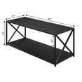 thumbnail image 5 of Convenience Concepts Tucson Coffee Table with Shelf, Black, 5 of 7