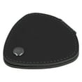 thumbnail image 2 of Guitar Pick Holder Case, PU Leather Compact Size 6 Slots Independent Design Pick Storage Bag Metal Buckle  for Daily or Performance Use Black,Orange, 2 of 7